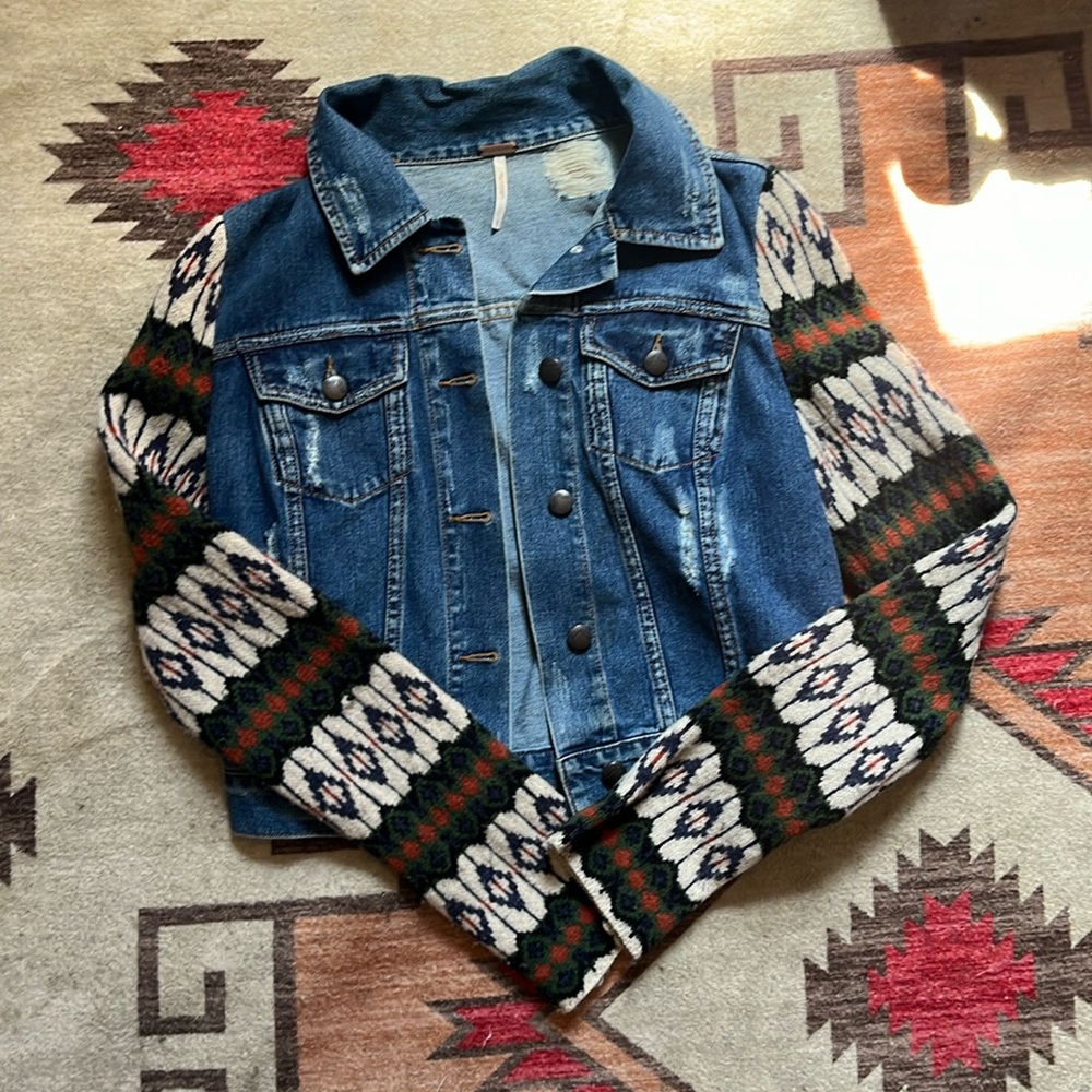 Free People Jean jacket